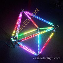 Magic DMX512 LED მეტეორი მილის შუქი